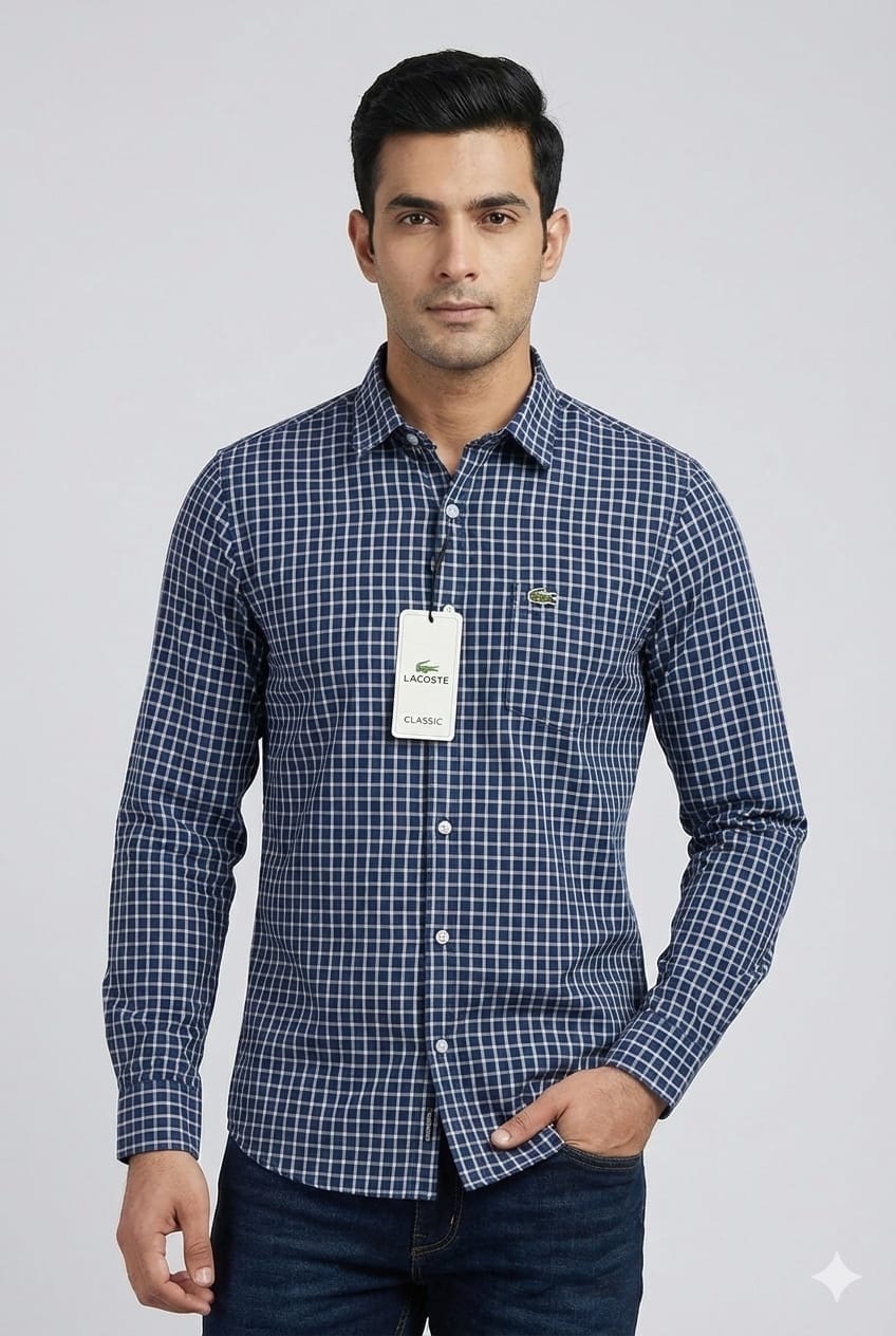 L size LACOSTE classic shirt